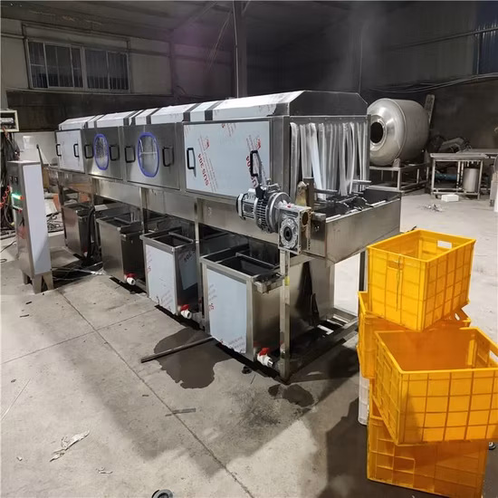 Industrial Automatic Electric Plastic Egg Tray Washing Plastic Basket Cleaning Machine Automatic Processing Equipment