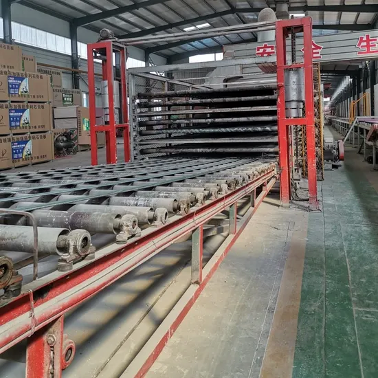 Linea di produzione di cartongesso con rivestimento in carta con tecnologia tedesca